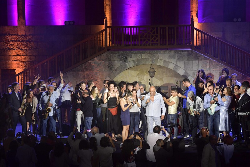 Blues Band at Beiteddine festival